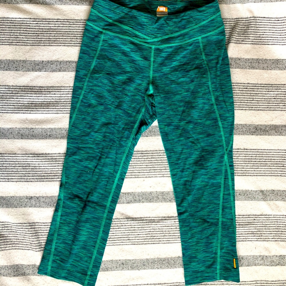Lucy brand lucypowermax athletic crop pants